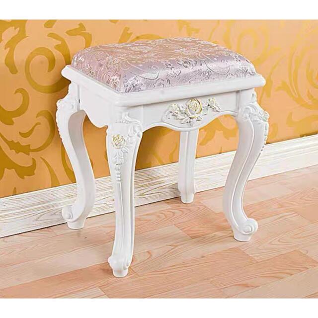 高級軟座テーブル椅子 イス家具 ヨーロッパ式　猫脚 雕刻 腰掛け