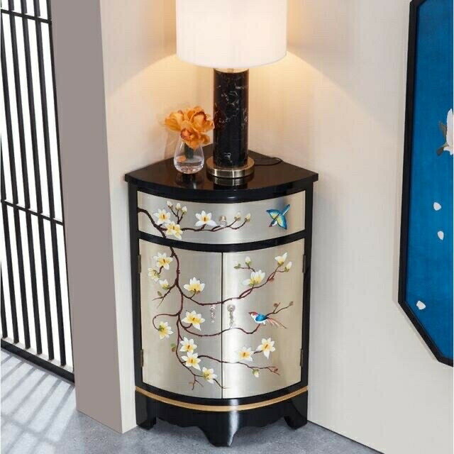 高級チェストキャビネット 洋タンス コンソールチェスト 玄関テーブル