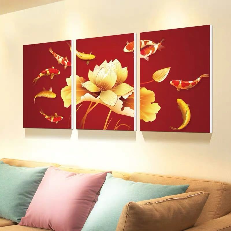 壁飾り 絵画プリント 壁画 キャンバスプリントポスター3枚 額縁なし ．40x60 別サイズあり