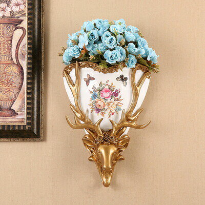 China Ornaments - 壁飾り 人工観葉植物 壁掛けインテリア ディスプレイ 壁掛けミックスグリーン 造花 壁掛け