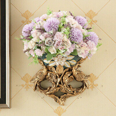 Rakuten - 壁飾り 人工観葉植物 壁掛けインテリア ディスプレイ 壁掛け 造花 壁掛け