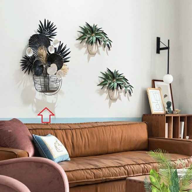 壁掛け 北欧調 高級感壁飾り インテリア雑貨 部屋飾り 壁面装飾 工芸品 民芸品 .花柄