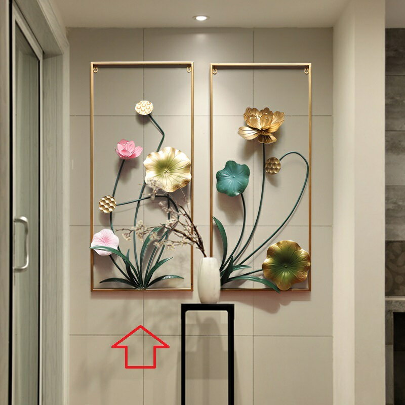 壁掛け 北欧調 高級感壁飾り インテリア雑貨 部屋飾り　壁面装飾 工芸品 .花柄