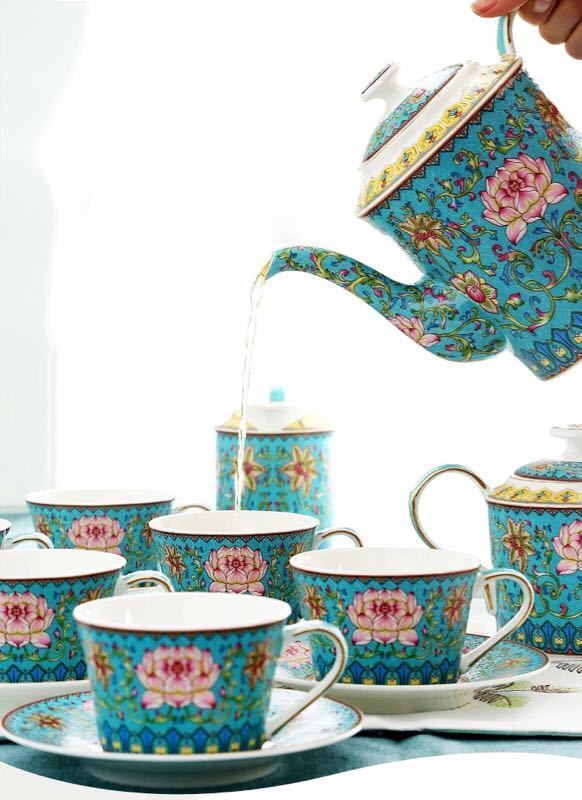 西洋ティー・コーヒーカップセット カップ＆ソーサー6客セット