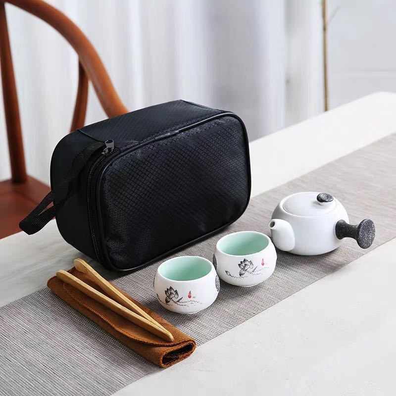 2客茶器揃 湯呑 急須 ポット 茶器セット ティーセット 5点セット