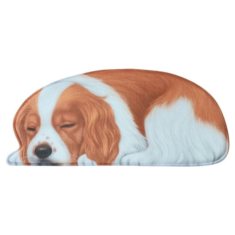 樂天商城 - ☆マット リビングマット 玄関マット．カーペット．お風呂マット 58x127cmサイズ 犬柄雑貨