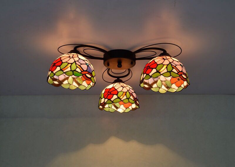 樂天商城 - ．．豪華天井照明 ガラス工芸品 電源直結タイプ