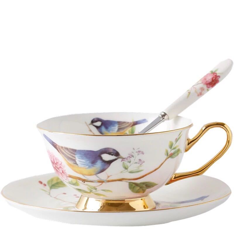 Sinessy 楽天市場店の西洋・ ＆ソーサー6客セット 花柄豪華 陶磁器｜アングル2