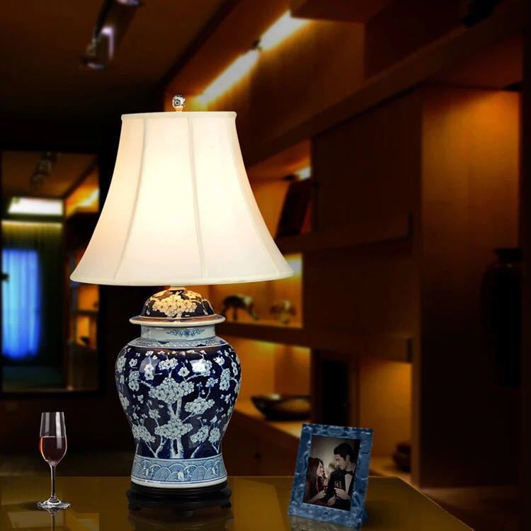 Orchid Lamps - 照明 卓上ステンド 高級陶器.