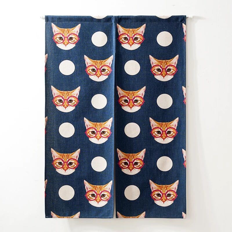 のれん ロング 暖簾 85×120 かわいい 間仕切り 洋風