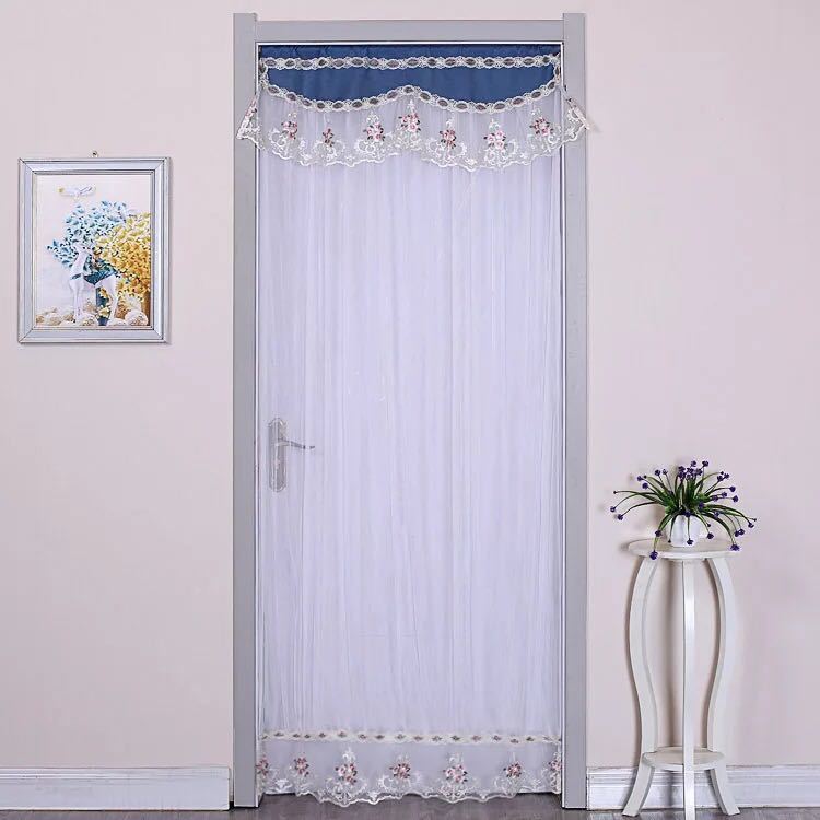 のれん ロング フラワー柄 雑貨 暖簾 間切り 90x180