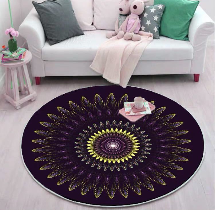 ラグマット リビングマット 玄関マット カーペット．お風呂マット 120cm