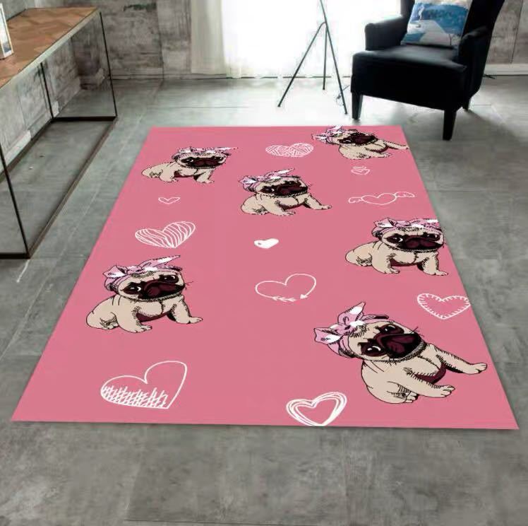 Rakuten - ラグ カーペット ラグマット 160×230cm ホットカーペット対応 パグ雑貨