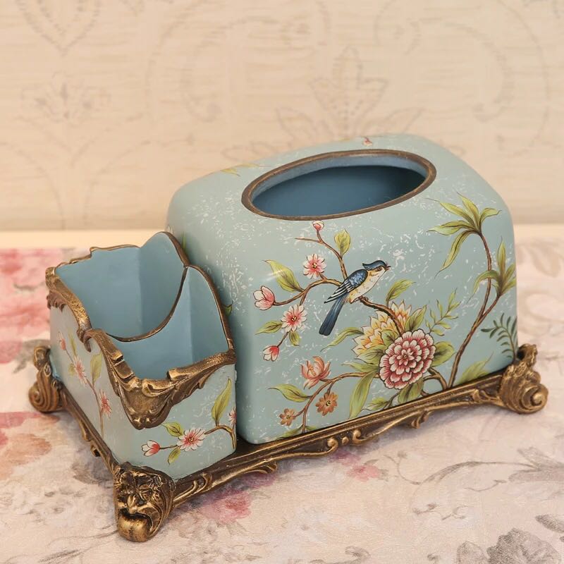 高級感のある ティッシュケース 花柄