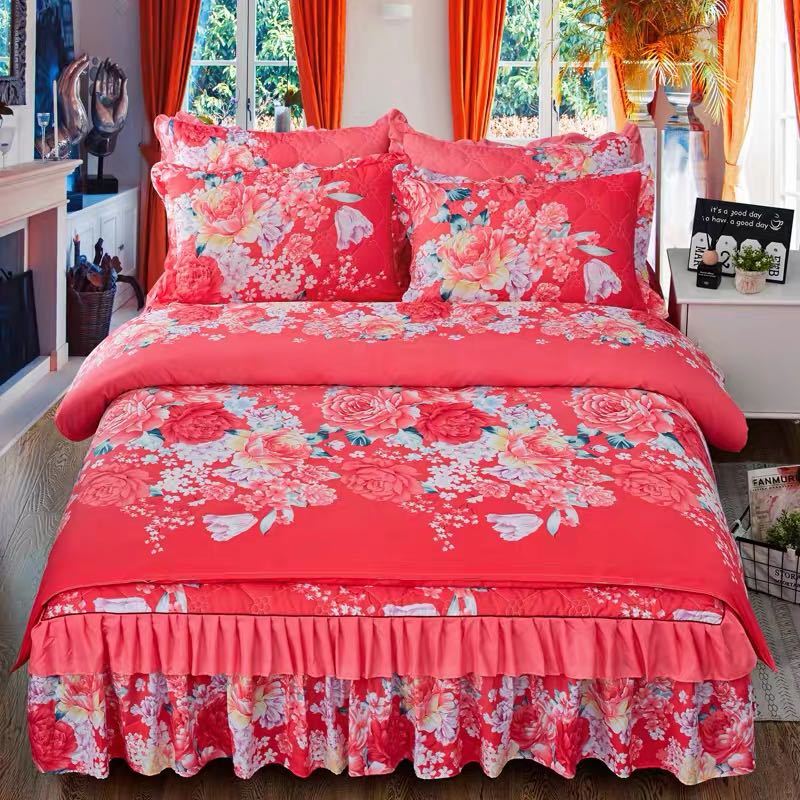 商品サイズ・組成について（カバー4点セット)【素材】ポリエステル 100％ベッドパッド1点 ：150x200（cm）掛布団カバー1点： 約200x230 （cm）枕カバー2点： 約48x74cm★購入後のキャンセルは、ご遠慮ください。★検品...