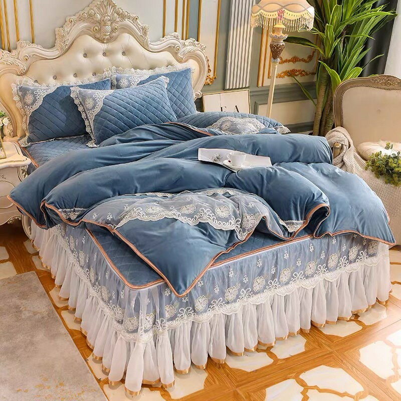 高級ワイドダブル ベッド用品4点セット ．寝具 ボックスシーツ 枕カバー掛け布団カバー ベッドカバー 別サイズあり(3.0)