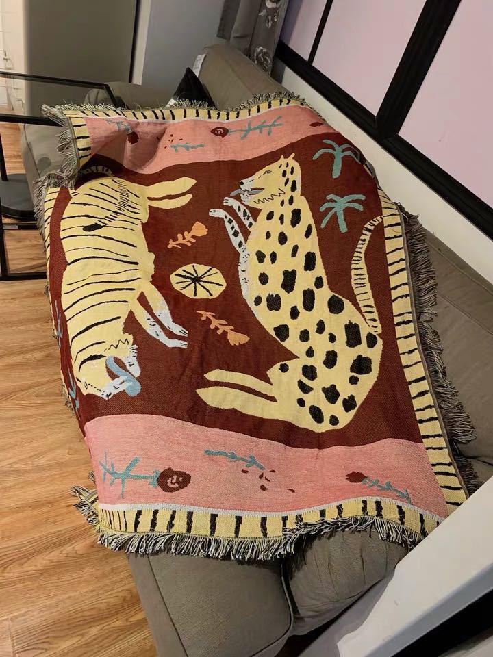 ソファーカバー ソファー シーツ ひざ掛け マルチカバー 150x125cm [2]
