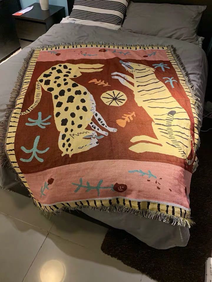 ソファーカバー ソファー シーツ ひざ掛け マルチカバー 150x125cm [3]