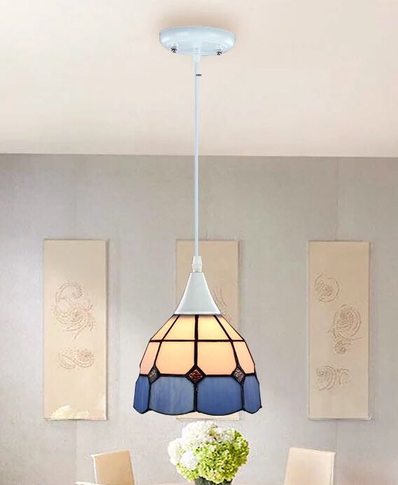 ステンドグラス．ペンダントライト．...