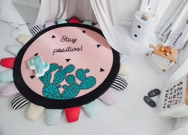 プレイマット ラグマット 子供部屋カーペット お昼寝マット キッズマット