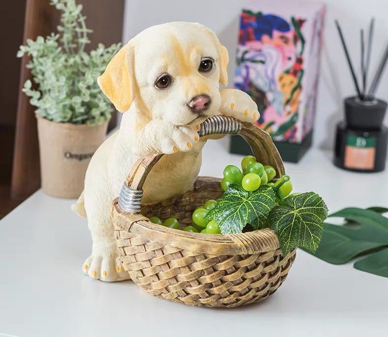 置物 小物入れドッグ 犬 収納ボックス かご 小物入れ