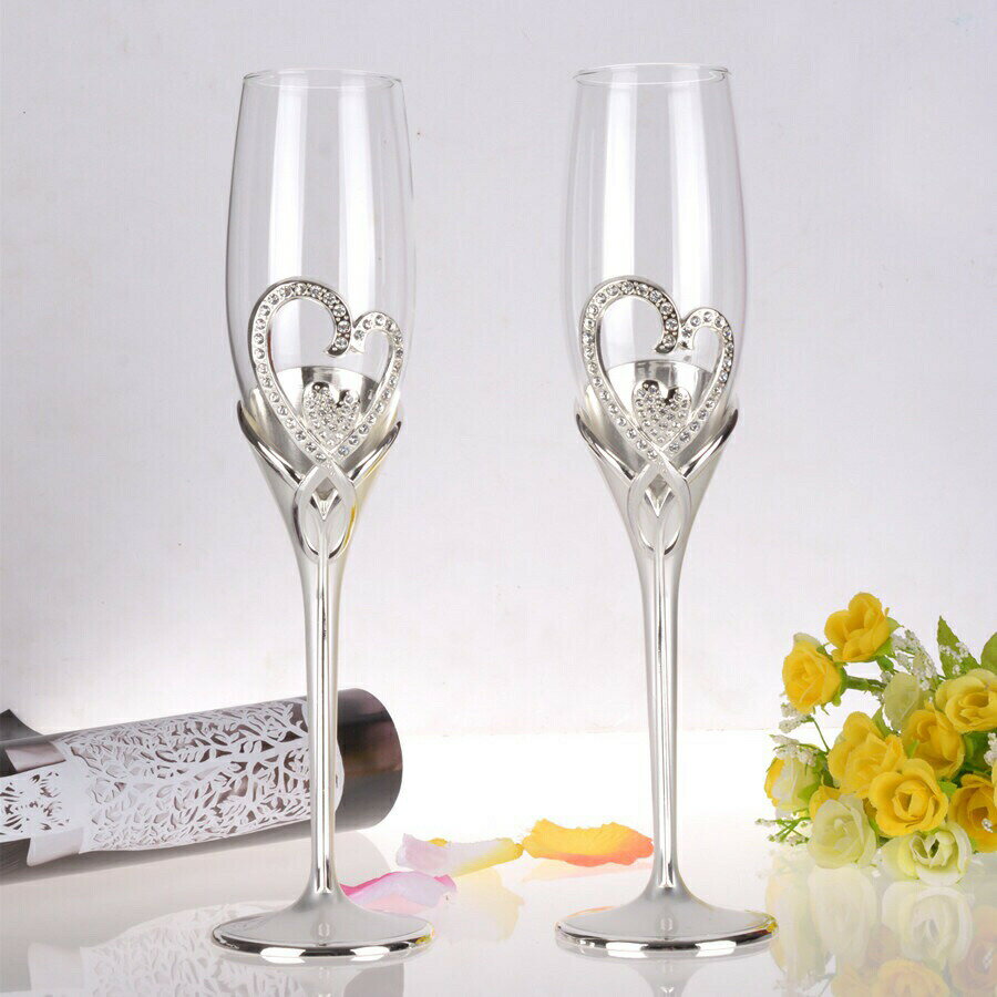 上品ワイングラス ペア★ シャンパン グラス キラキラ