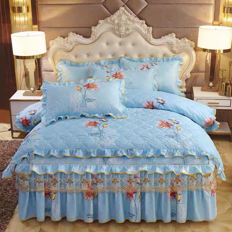 高級ワイドダブル ベッド用品4点セット 寝具 ボックスシーツ 枕カバー掛け布団カバー ベッドカバー 別サイズあり