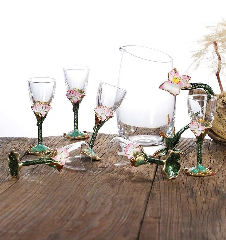 グラス 冷酒器 冷酒グラス グラスセット ．ショットグラス ワイン グラス