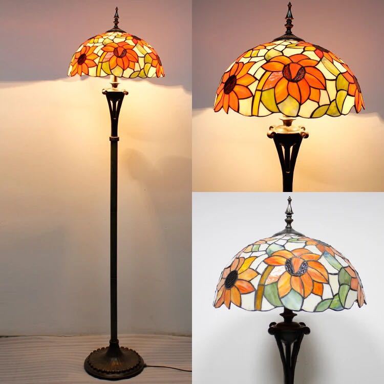 樂天商城 - フロアライト 間接照明 フロアスタンド 照明器具豪華ランプ ガラス工芸品．