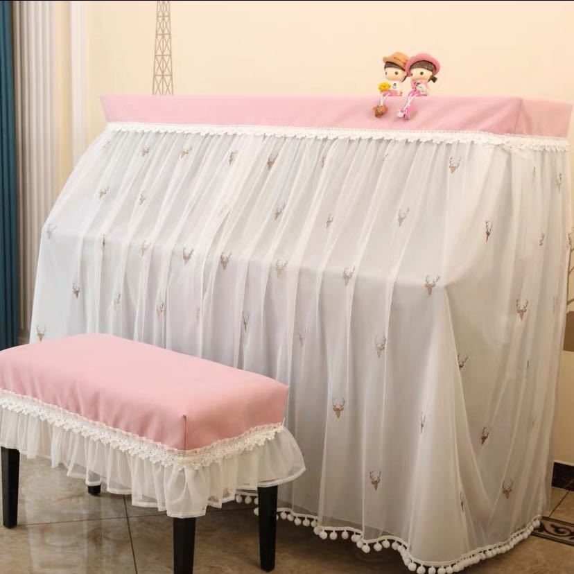Accessories - 高級ピアノカバー イスカバー 2点セット 防塵カバー