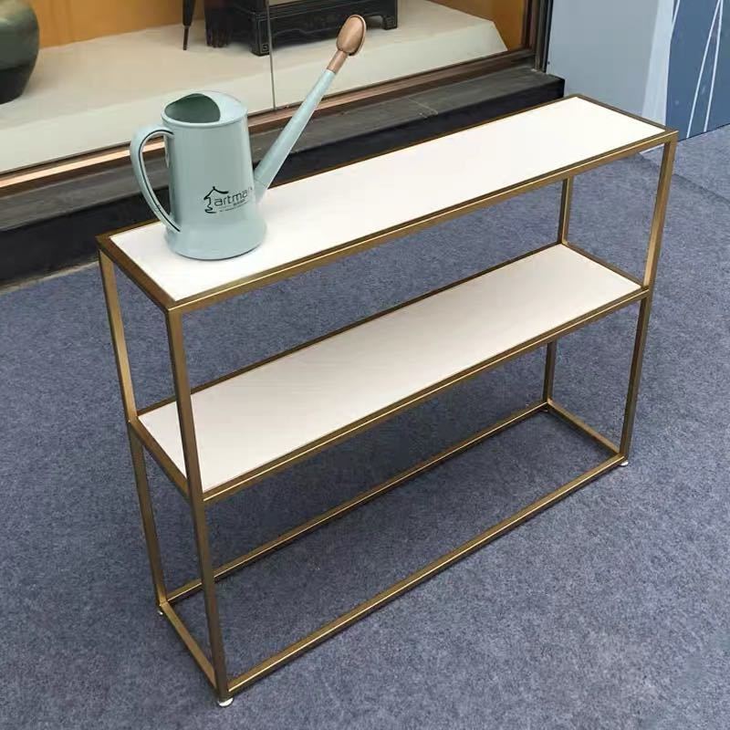 床頭櫃 - 高級サイドテーブル コンソールテーブル 玄関テーブル 花台 電話台 アンティーク調デザイン幅80cm