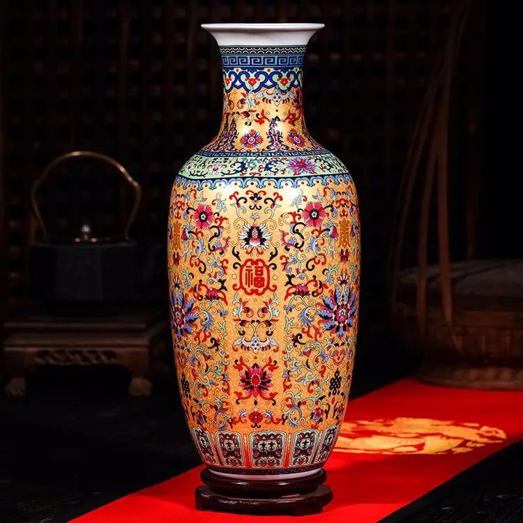 高級花瓶 かびん 花器 花入れフラワーベース インテリア 置物雑貨