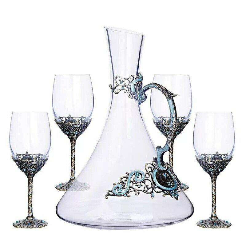 上品ワイングラス ペアレア 5点シャンパン グラス5点セット