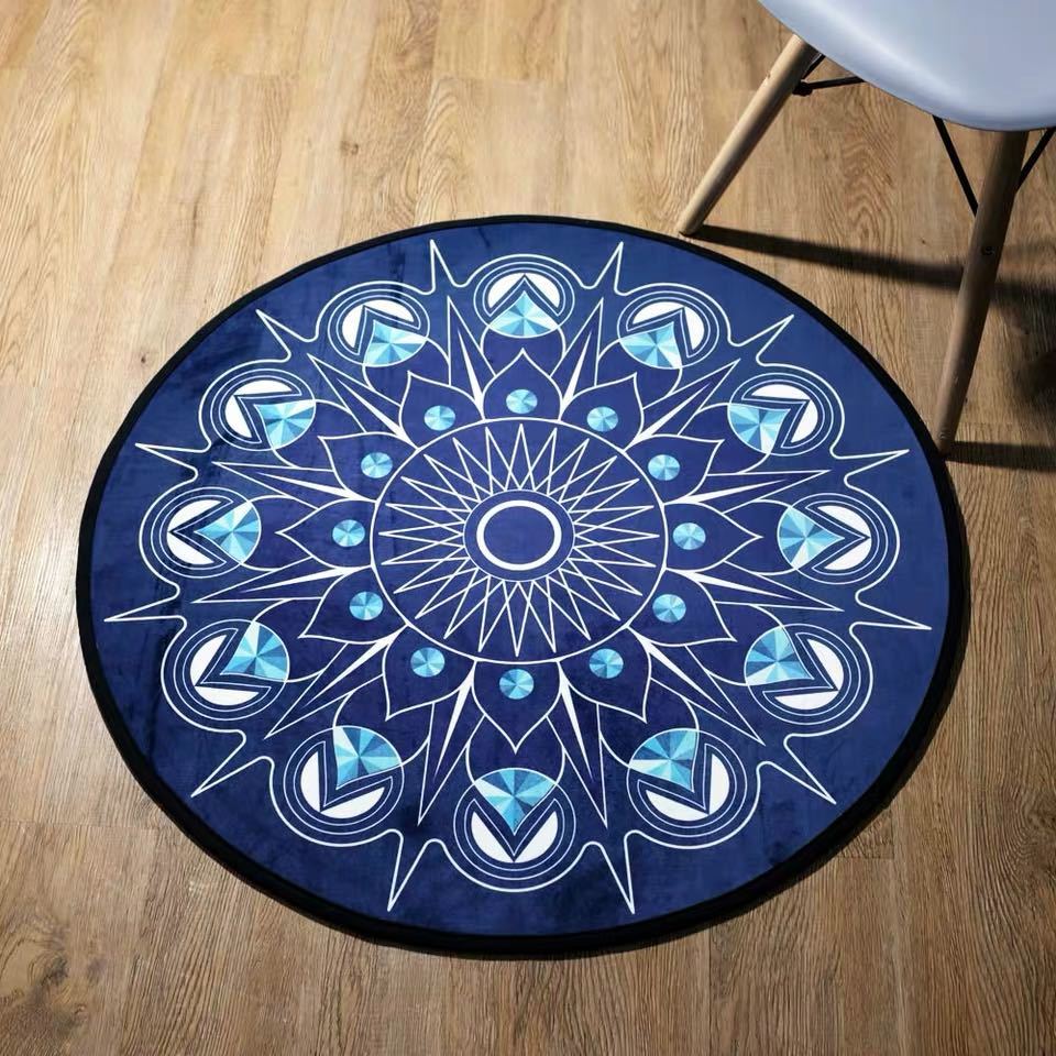 樂天商城 - ラグ カーペットラグマット 100cm ホットカーペット対応 ベッドルーム用