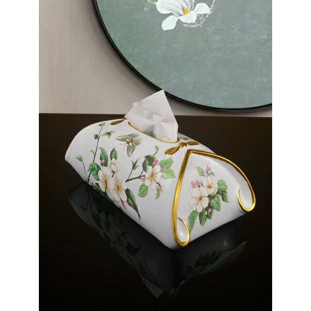高級ティッシュケース ティッシュボックス 陶瓷器 [2]