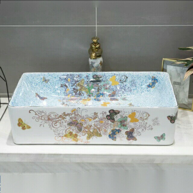 Other - 高級洗面台 洗面ボウルセット 洗面ボール 陶器 手水鉢 手洗い鉢 洗面器