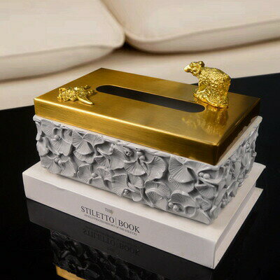 高級感 ティッシュケース