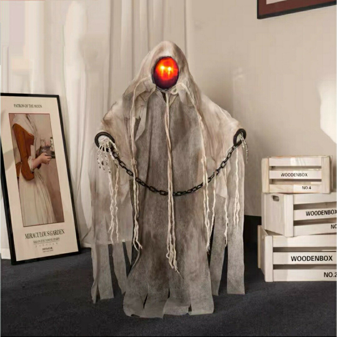 ハロウィン飾り物つりお化け屋敷 髑髏 鬼 パーティー装飾 怖い いたずらグッズ