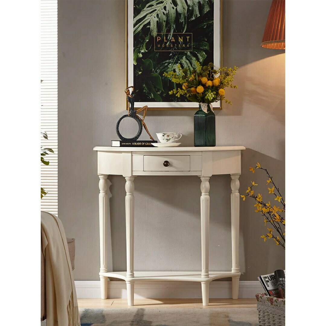 サイドテーブル コンソールテーブル 玄関テーブル 花台 電話台　 植木鉢置き