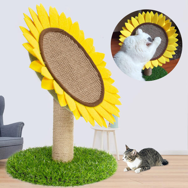 猫用 ツメとぎ 猫爪とぎポール ツメとぎ ひまわり 猫の爪研ぎ 猫爪とぎポール ツメとぎ いつでも爪とぎポール