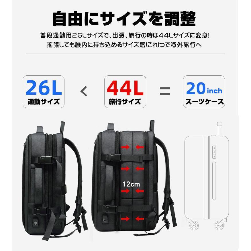リュックサック ビジネスリュック 大容量 黒 防水 軽量 50代 メンズ40代高級 A4 3way 通勤 通学 レディース 薄型 PC デイバッグ 出張 旅行 USBポート 3