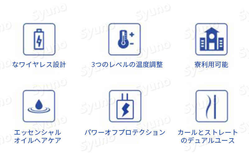 【送料無料】【送料無料】家庭用ヘアアイロン ポータブルストレートコーム ポータブルワイヤレスヘアアイロン ヘアアイロン コンパクト ポータブルストレートコーム ヘアアイロン 髪 海外 USB ミニ コンパクト 軽量 持ち運び 旅行 3