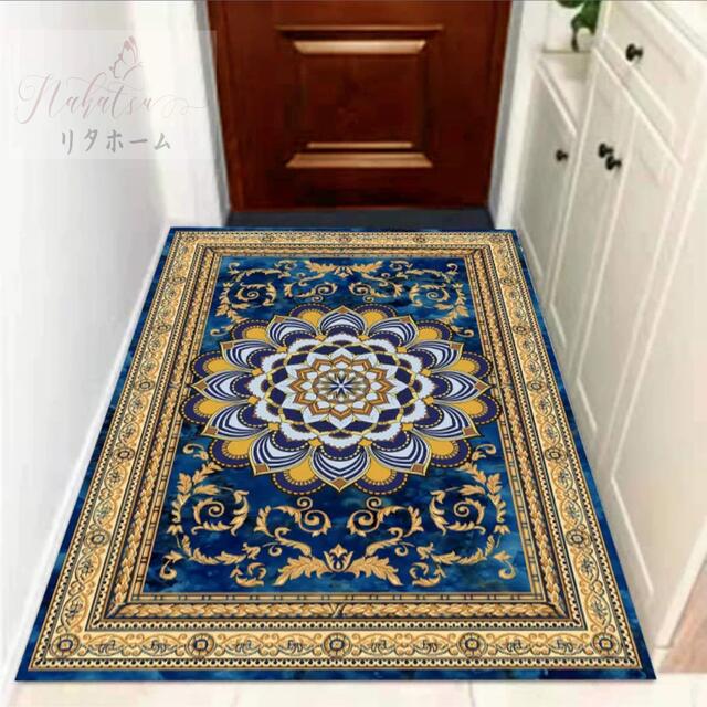 ラグマット リビングマット 玄関マット カーペット お風呂マッ100x160cm