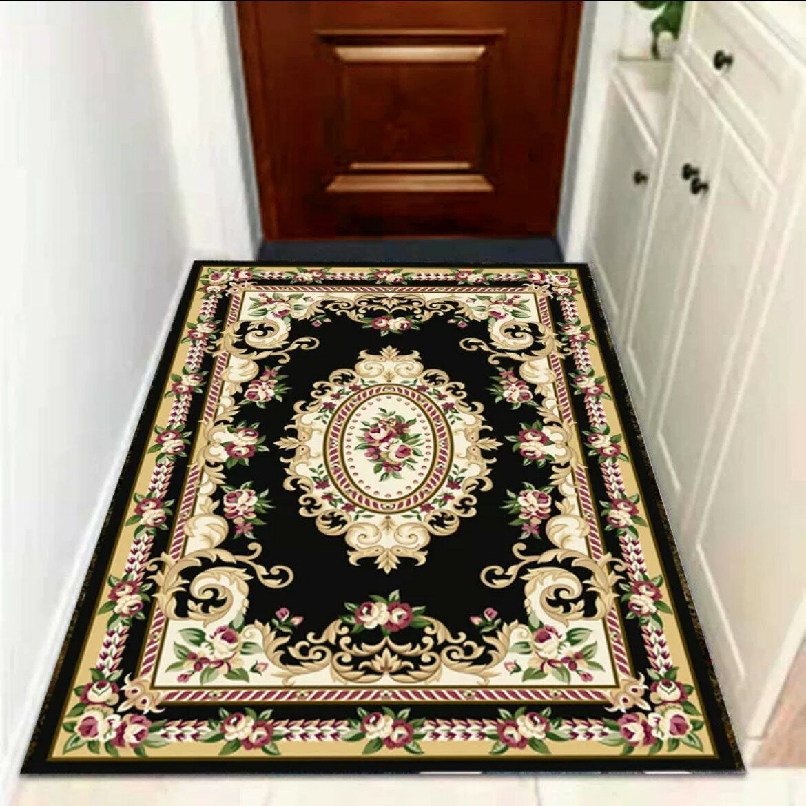 ラグマット リビングマット 玄関マット カーペット お風呂マッ100x160cm