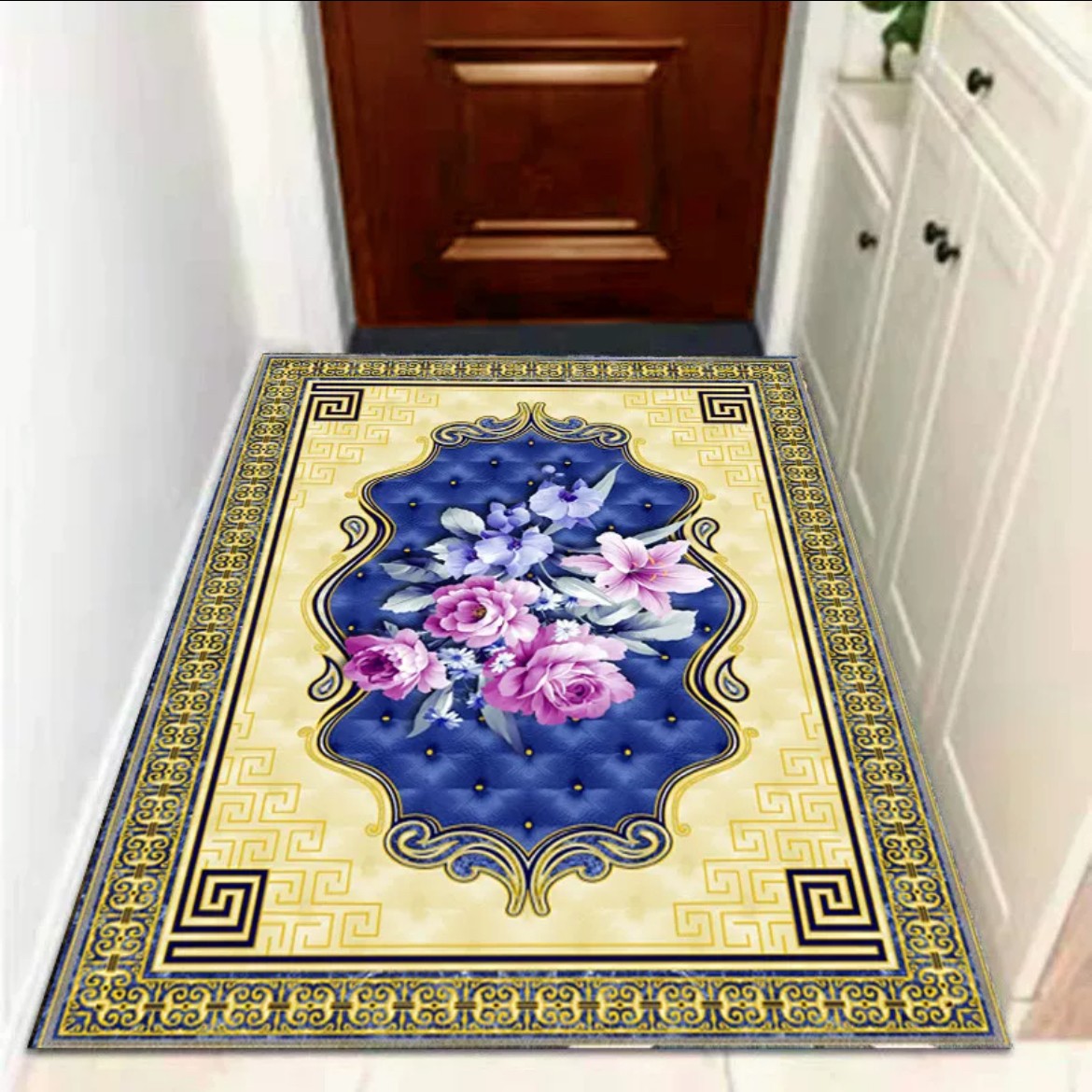 ラグマット リビングマット 玄関マット カーペット お風呂マッ100x160cm