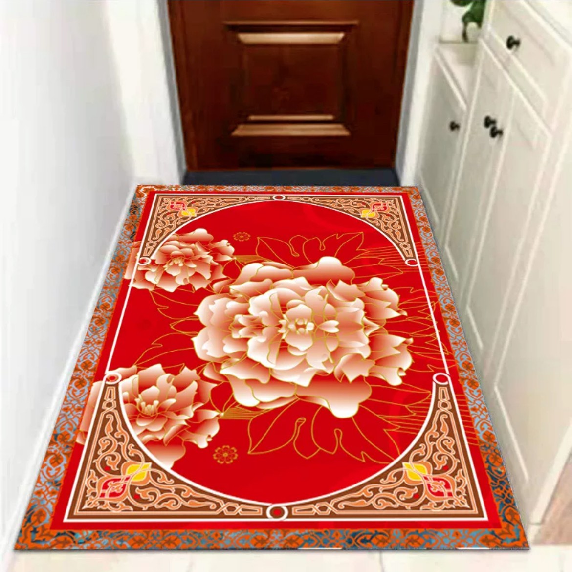 ラグマット リビングマット 玄関マット カーペット お風呂マッ100x160cm