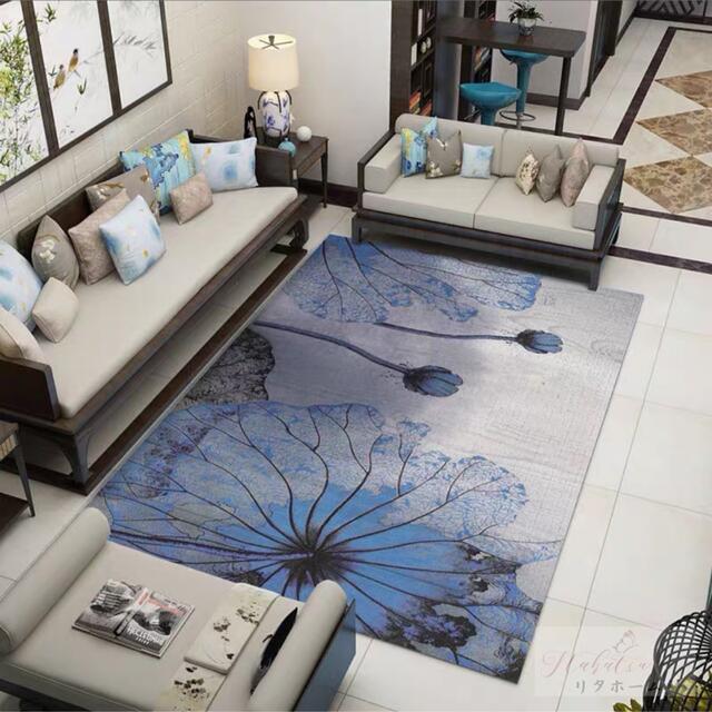 Kiretto - ラグカーペット ラグマット 160x230cm ホットカーペット対応 玄関マット
