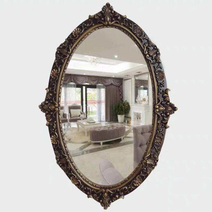 壁掛け鏡 壁掛け 壁掛けミラー ウォールミラ 41x61cm 高級豪華鏡