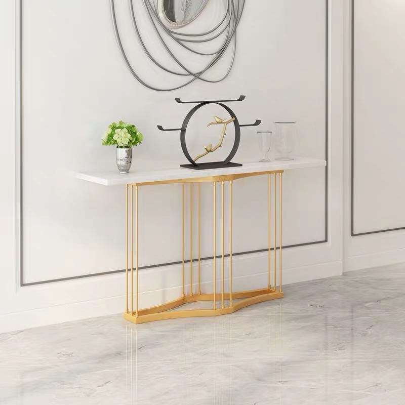 高級サイドテーブル コンソールテーブル 玄関テーブル 花台 電話台 アンティーク調デザイン 幅80cm