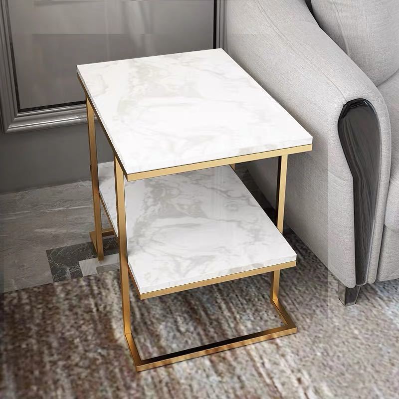 サイドテーブル コンソールテーブル 玄関テーブル 花台 電話台 アンティーク調デザイン人造大理石